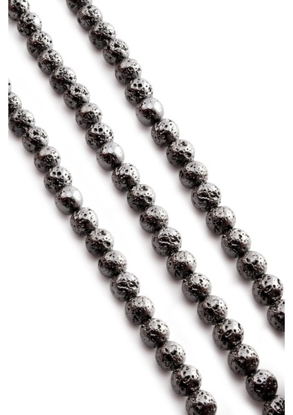 Hematit Doğal Taş Mat Pütürlü Füme Küre Kesim 9X9MM Dizi fiyatları