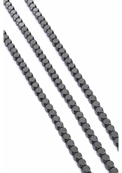 Hematit Doğal Taş Parlak Füme 6X6MM Dizi fiyatları