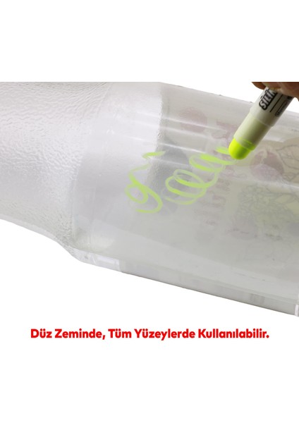 Silinebilir Tebeşir Işaretleyici Mercure Sarı Kalem Metal Plastik Cam Ahşap Yüzey Yağlı Boya Uç fiyatları