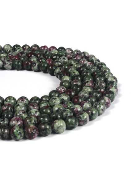 Anyolit Doğal Taş Parlak Küre Kesim 6mm Dizi fiyatları