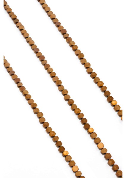 Hematit Doğal Taş Parlak Kahverengi 3X4MM Dizi fiyatları