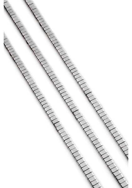 Hematit Doğal Taş Parlak Gümüş Çift Delikli 4X2MM Dizi fiyatları