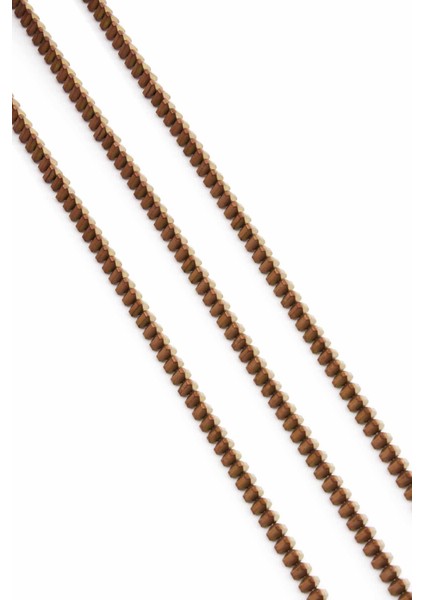 Hematit Doğal Taş Mat Kahverengi Üçgen Kesim 4X3MM Dizi fiyatları