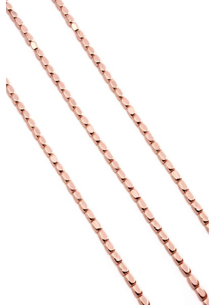 Hematit Doğal Taş Parlak Roz 3X5MM Dizi fiyatları