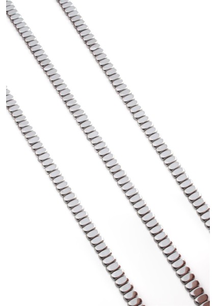 Hematit Doğal Taş Parlak Gümüş 3X5MM Dizi fiyatları