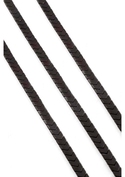 Hematit Doğal Taş Mat Siyah 6X3MM Dizi fiyatları