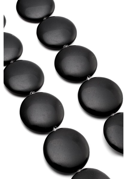 Oniks Doğal Taş Daire Kesim 40X8MM Dizi fiyatları