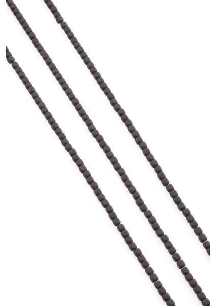 Hematit Doğal Taş Mat Siyah 3X3MM Dizi fiyatları
