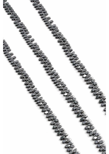 Hematit Doğal Taş Parlak Füme 5X2MM Dizi fiyatları