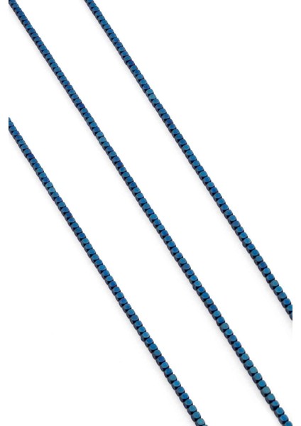 Hematit Doğal Taş Mat Mavi 2X2MM Dizi fiyatları