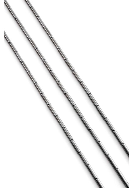 Hematit Doğal Taş Parlak Füme 2X8MM Dizi fiyatları