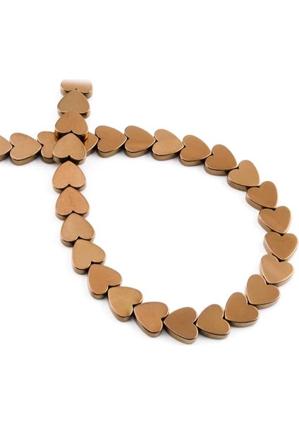 Hematit Doğal Taş Parlak Kahverengi 8X2MM Dizi