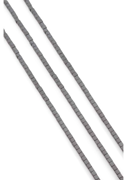Hematit Doğal Taş Parlak Füme 2X2MM Dizi fiyatları