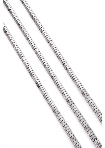 Hematit Doğal Taş Parlak Gümüş 6X2MM Dizi fiyatları