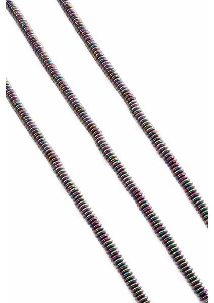 Hematit Doğal Taş Parlak Gökkuşağı 4X1MM Dizi fiyatları