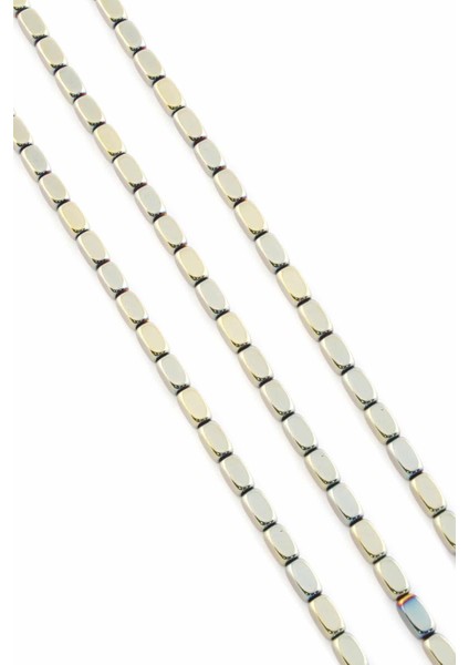 Hematit Doğal Taş Parlak Antik Sarı Dikdörtgen Kesim 4X8MM Dizi fiyatları