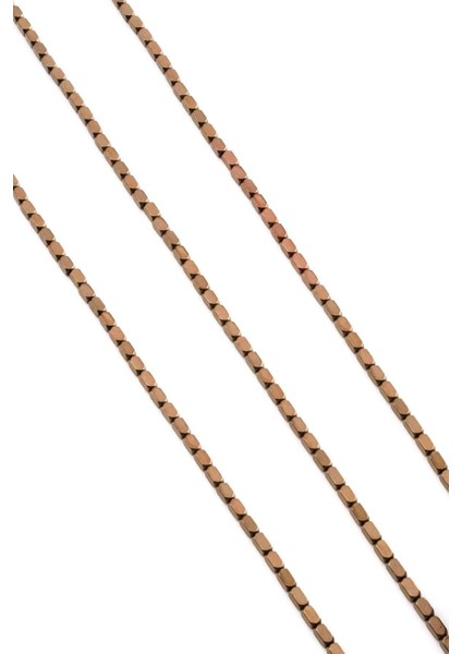 Hematit Doğal Taş Parlak Kahverengi 2X4MM Dizi fiyatları