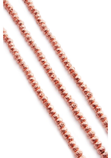 Hematit Doğal Taş Parlak Roz Rondela Kesim 6X4MM Dizi fiyatları