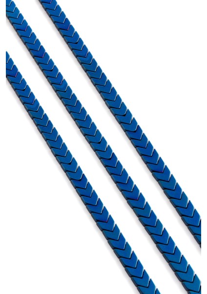 Hematit Doğal Taş Parlak Mavi 6X3MM Dizi fiyatları