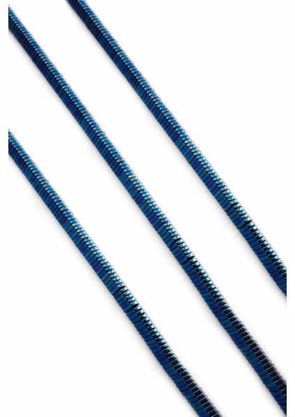Hematit Doğal Taş Parlak Mavi 6X1MM Dizi fiyatları