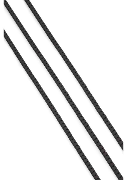 Hematit Doğal Taş Mat Siyah 3X3MM Dizi fiyatları