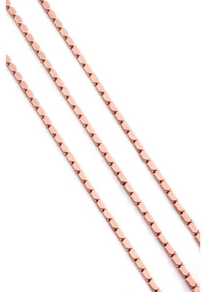 Hematit Doğal Taş Parlak Antik Roz 2X4MM Dizi fiyatları