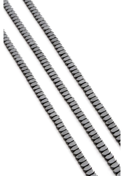 Hematit Doğal Taş Parlak Füme Rondela Kesim 3X5MM Dizi fiyatları