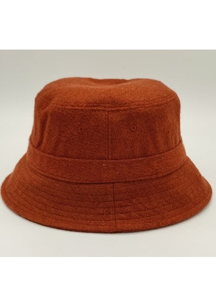 Unisex Kaşe Bucket Şapka