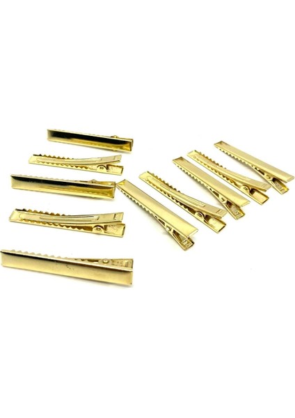 Kadın Metal Pens Toka 5,5 cm 30 Adet Gri