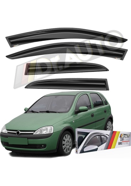 Opel Corsa C 2001-2006 Arası Cam Rüzgarlığı 4lü
