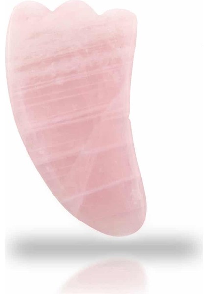 Pembe Kuvars Doğal Taş Gua Sha Ördek Ayak Kesim Yüz Masaj Aleti fiyatları