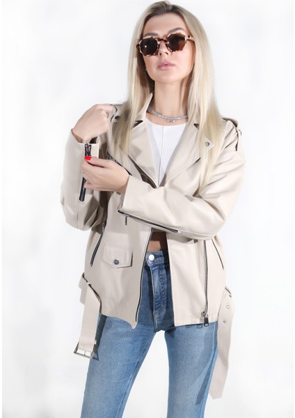 Damla Model Kadın Hakiki Deri Ceket fiyatları