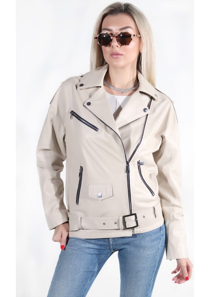 Damla Model Kadın Hakiki Deri Ceket modelleri