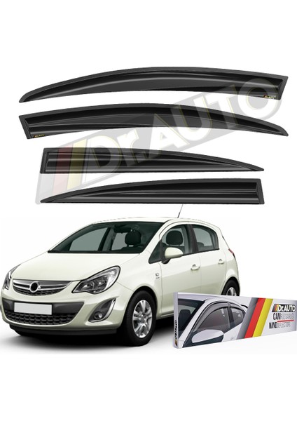 Opel Corsa D 2007-2014 Cam Rüzgarlığı 4lü