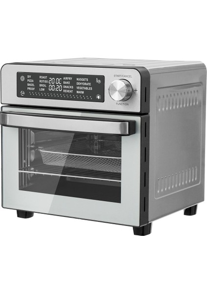 Kaf 5551 Çok Fonksiyonlu Yağsız Fritöz Air Friyer 15 Lt