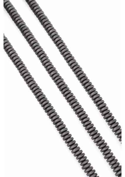 Hematit Doğal Taş Gri Rondela Kesim 8X3MM Dizi fiyatları
