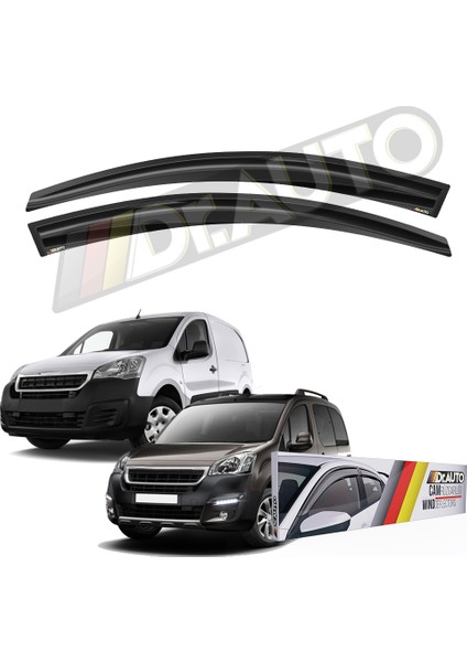 Peugeot Partner Tepe 2009-2018 Cam Rüzgarlığı 2li modelleri