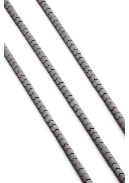 Hematit Doğal Taş Mat Gri Yassı Balık Sırtı Kesim 6X4MM Dizi fiyatları