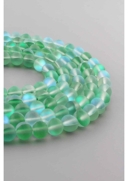 Termal Kuvars Doğal Taş Mat Yeşil Küre Kesim 8mm Dizi