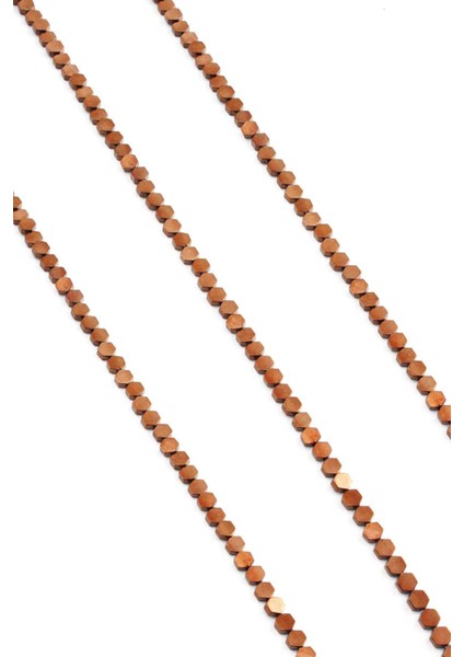 Hematit Doğal Taş Parlak Kahverengi 3X3MM Dizi fiyatları