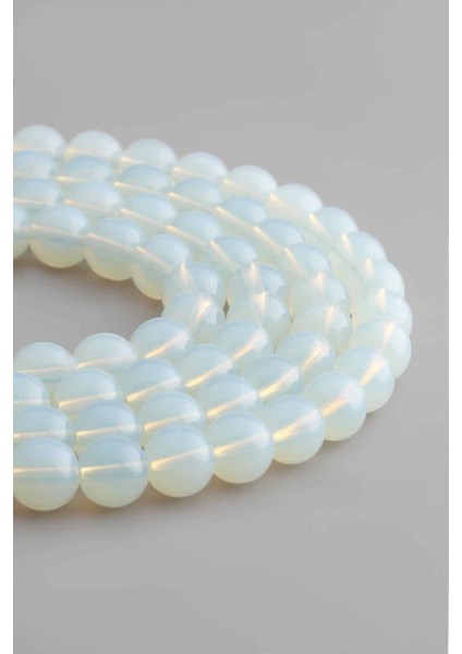 Cam Opal Parlak Küre Kesim 10MM Dizi