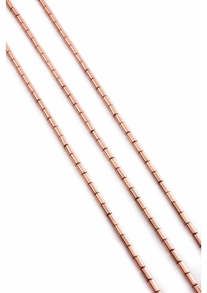 Hematit Doğal Taş Parlak Roz 2X4MM Dizi fiyatları