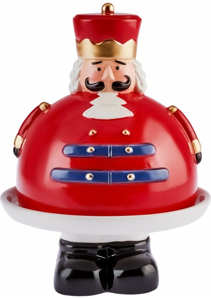 New Year Yılbaşı Rölyefli Kurşun Asker Kek Standı 22 cm modelleri