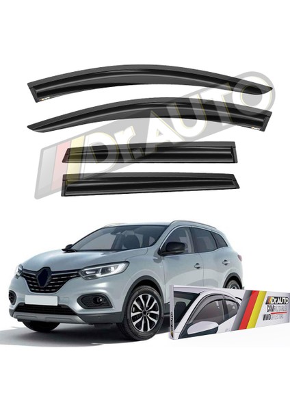 Renault Kadjar 2015-2020 Arası Cam Rüzgarlığı 4lü modelleri