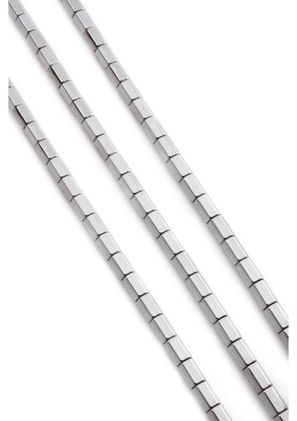 Hematit Doğal Taş Parlak Gümüş 4X6MM Dizi fiyatları
