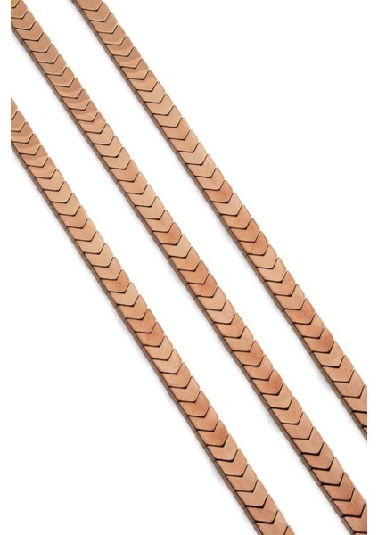 Hematit Doğal Taş Parlak Kahverengi Çavuş Kesim 6X3MM Dizi fiyatları