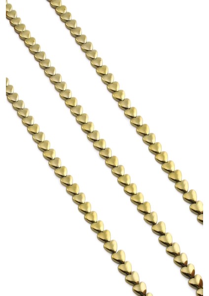 Hematit Doğal Taş Parlak Antik Sarı 6mm Dizi fiyatları