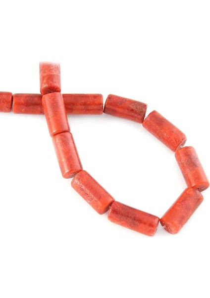 Mercan Doğal Taş 10X20MM Dizi
