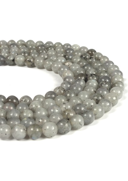 Labradorit Doğal Taş Parlak Küre Kesim 6mm Dizi [b+] fiyatları