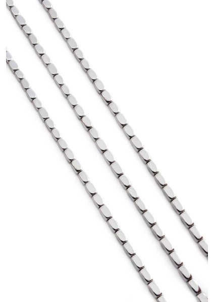 Hematit Doğal Taş Parlak Gümüş Dikdörtgen Kesim 3X5MM Dizi fiyatları